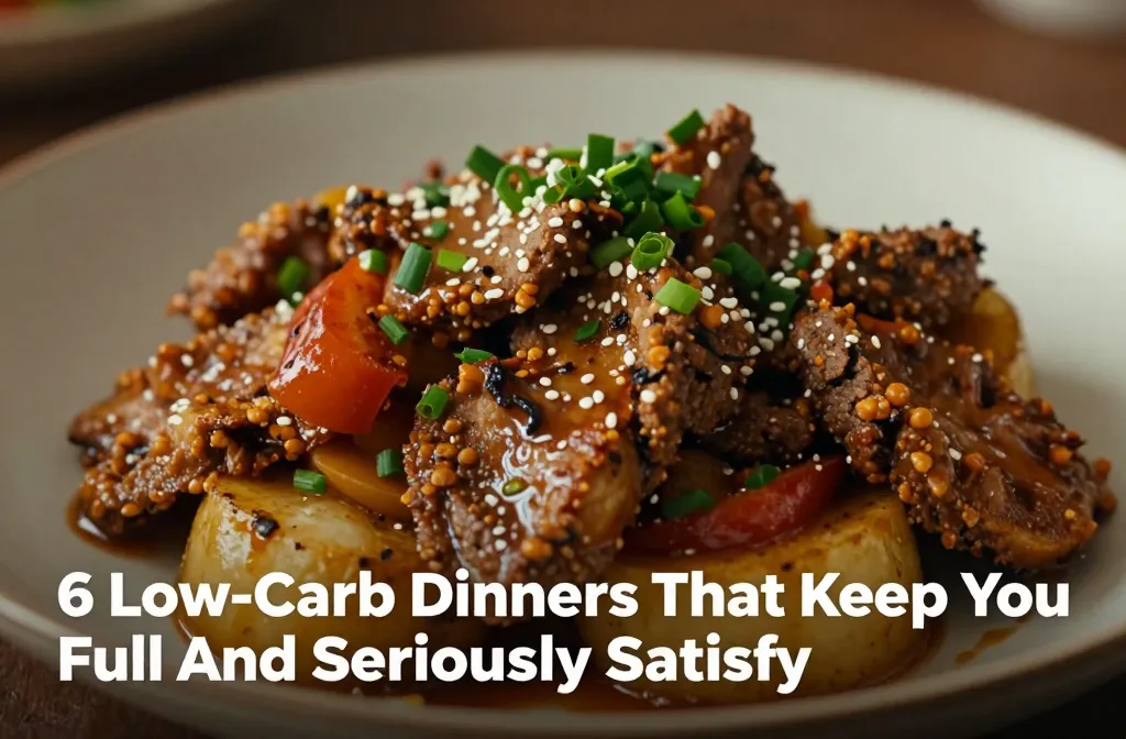 6 Low-Carb Dinners That Keep You Full And Seriously Satisfy