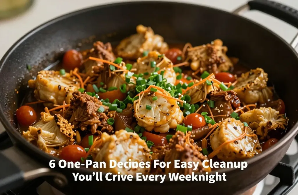 6 One-Pan Dinner Recipes For Easy Cleanup You’ll Crave Every Weeknight