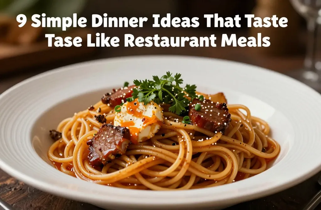 9 Simple Dinner Ideas That Taste Like Restaurant Meals—Without The Price Tag