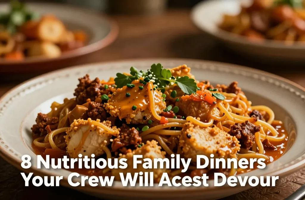 8 Nutritious Family Dinners Your Crew Will Actually Devour