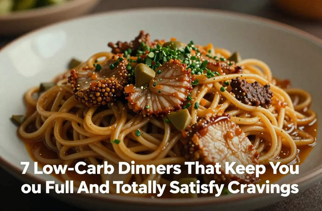 7 Low-Carb Dinners That Keep You Full And Totally Satisfy Cravings