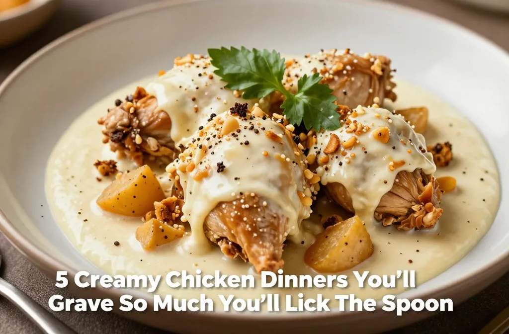 5 Creamy Chicken Dinners You’ll Crave So Much You’ll Lick The Spoon