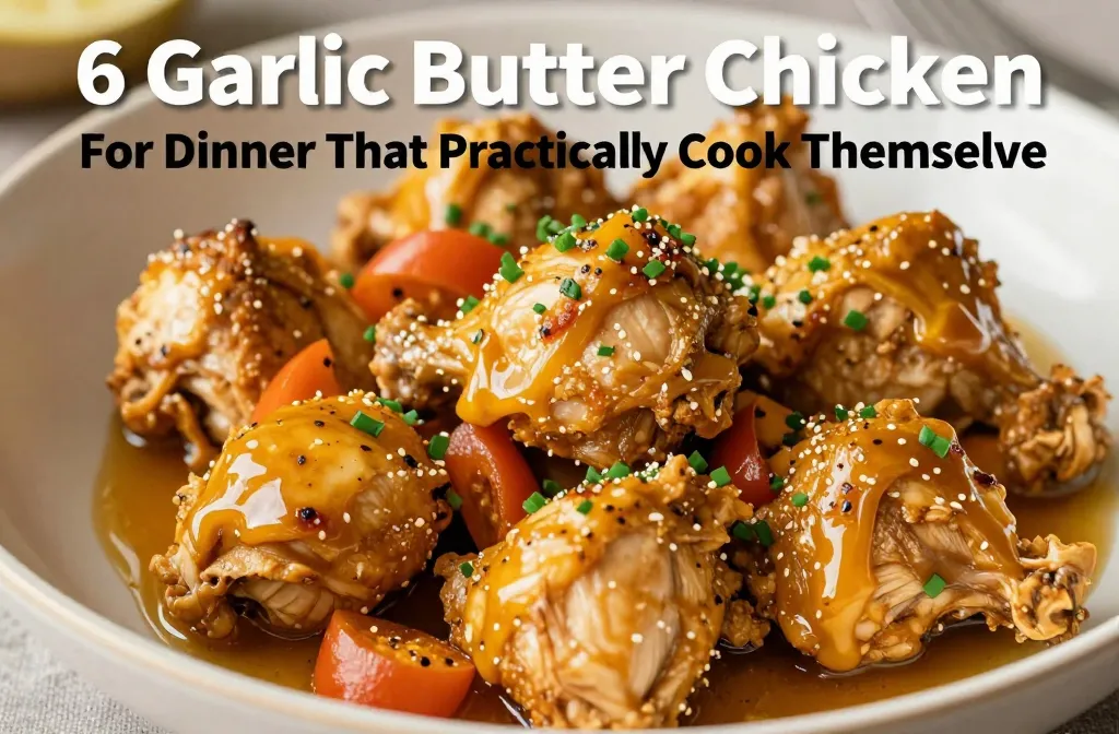 6 Garlic Butter Chicken Recipes For Dinner That Practically Cook Themselves