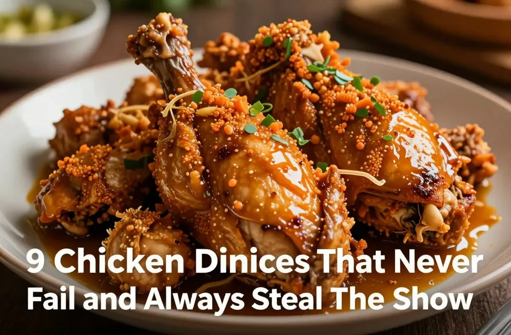 9 Chicken Dinner Recipes That Never Fail And Always Steal The Show