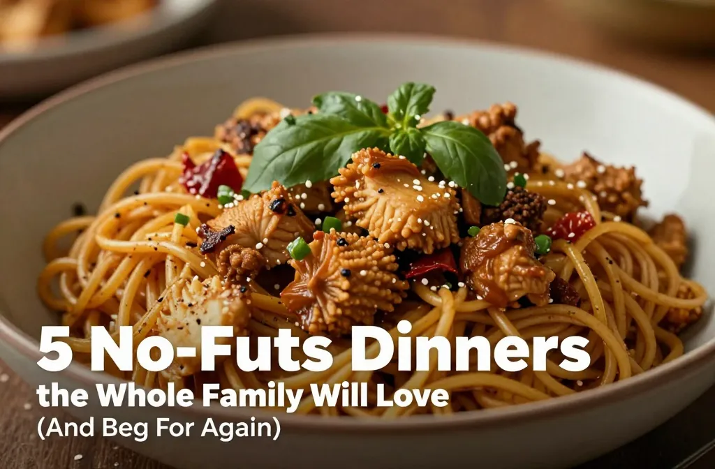 5 No-Fuss Dinners the Whole Family Will Love (And Beg For Again)