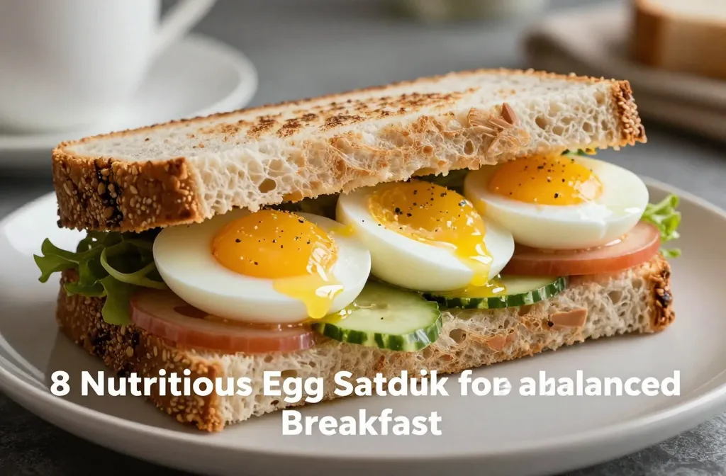 8 Nutritious Egg Sandwich Ideas for a Balanced Breakfast