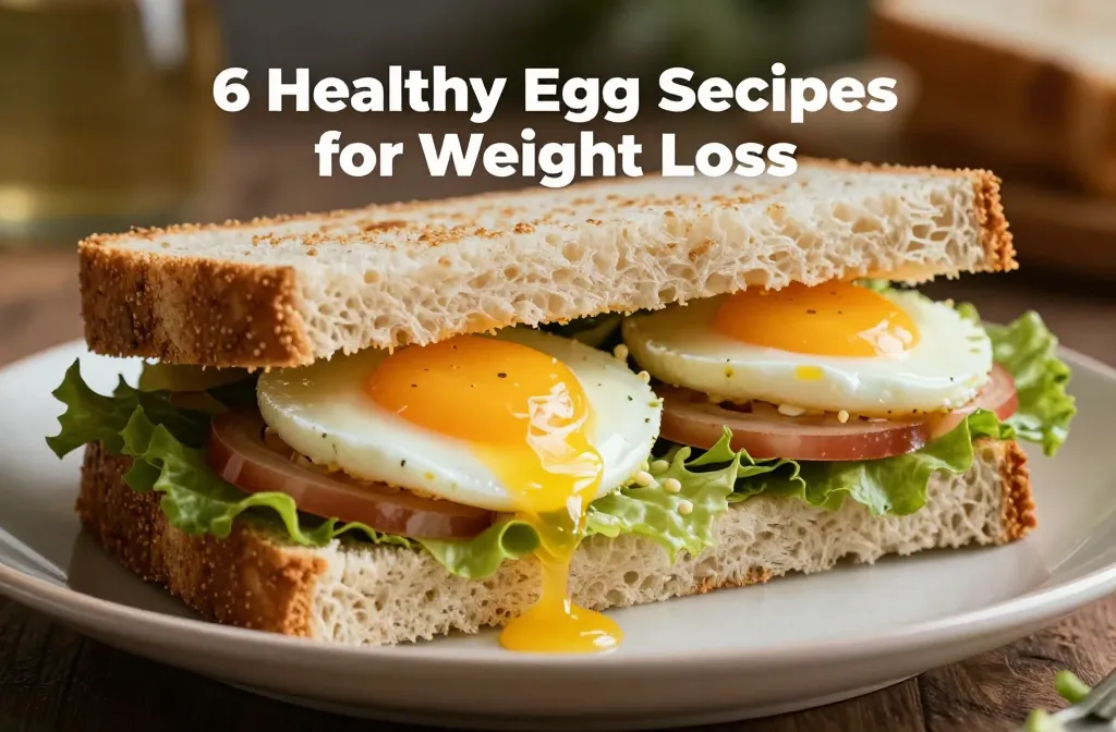 6 Healthy Egg Sandwich Recipes for Weight Loss