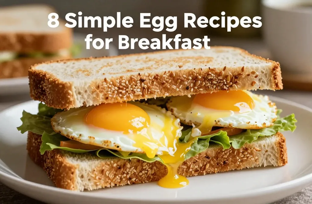 8 Simple Egg Sandwich Recipes for Breakfast
