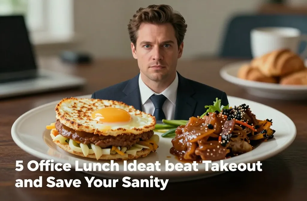 5 Office Lunch Ideas That Beat Takeout And Save Your Sanity