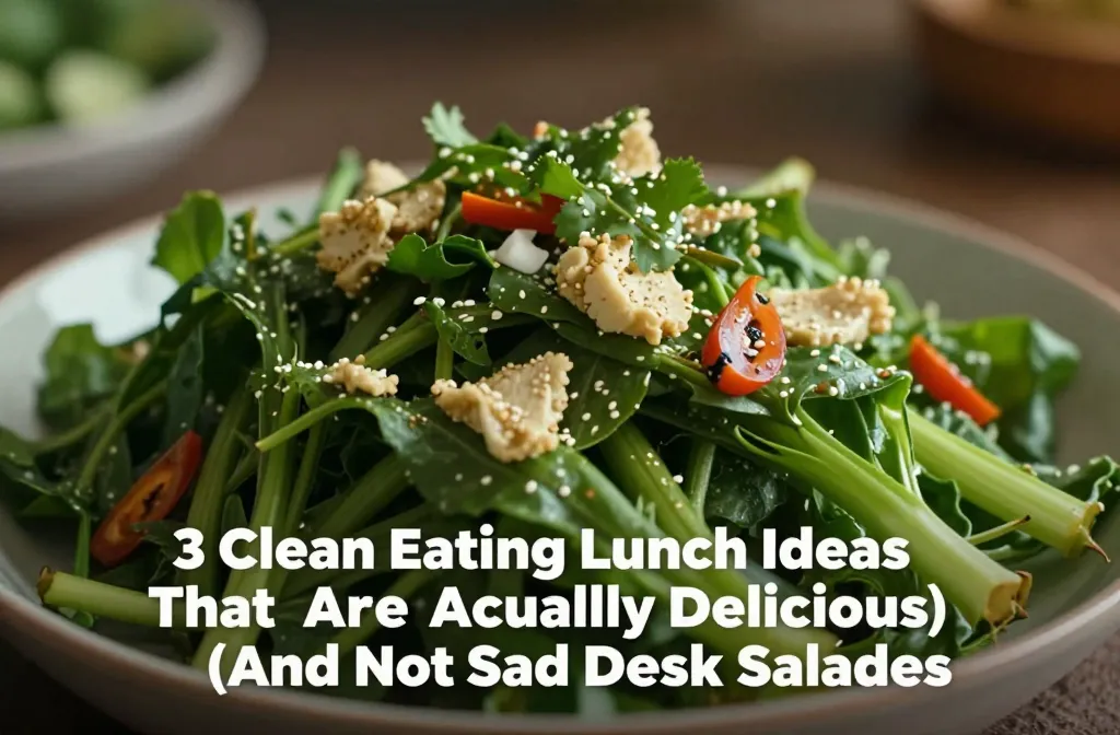3 Clean Eating Lunch Ideas That Are Actually Delicious (And Not Sad Desk Salads)