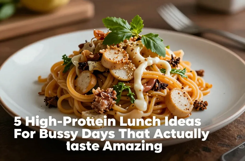 5 High-Protein Lunch Ideas For Busy Days That Actually Taste Amazing