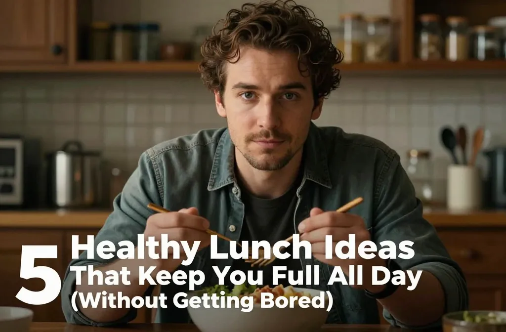 5 Healthy Lunch Ideas That Keep You Full All Day (Without Getting Bored)