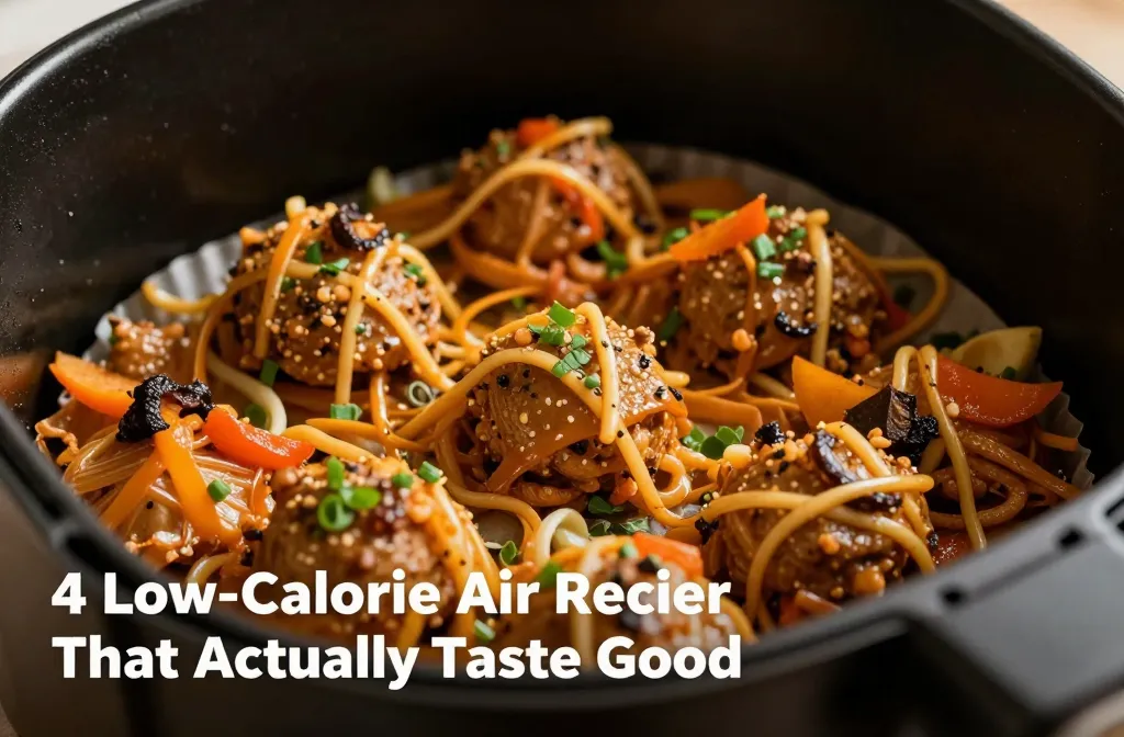 4 Low-Calorie Air Fryer Recipes That Actually Taste Good
