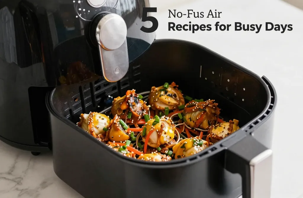 5 No-Fuss Air Fryer Recipes for Busy Days